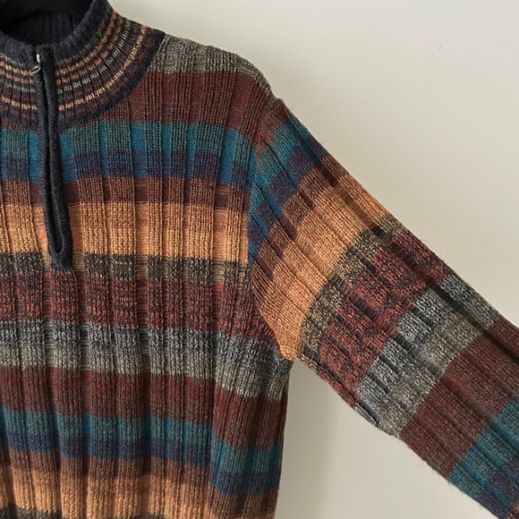 Novica Handmade 100% Alpaca Quarter Zip Sweater - Picture 7 of 16